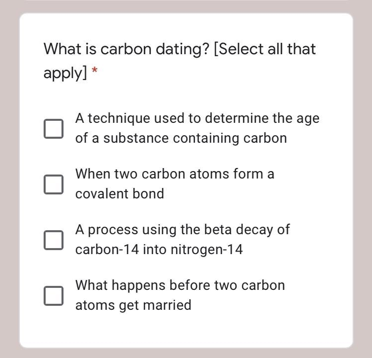 What is carbon dating?-example-1