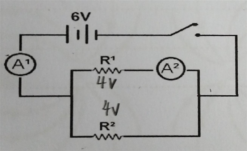 Can anyone help me with this? the question : find the value of the resistors​-example-1