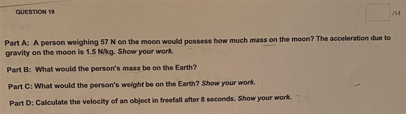 What would the person’s mass be on the earth? Part B pls-example-1