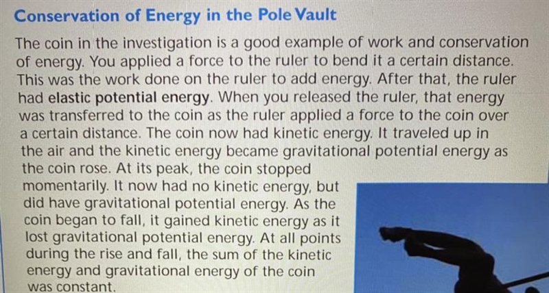 From where does the penny that is launched into the air get its energy-example-1