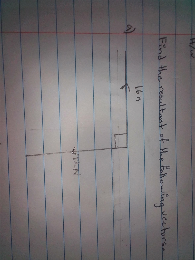 Find the resultant of the following vector-example-1