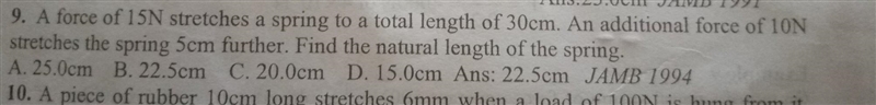 Please someone should help me and solve this is under Hooke's law ​-example-1