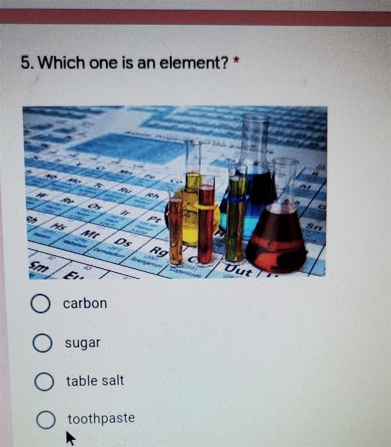 Which one is a element??​-example-1