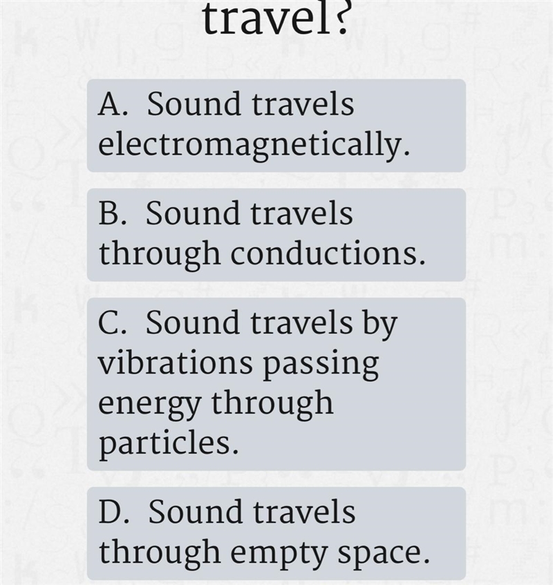 How does sound travel?-example-1