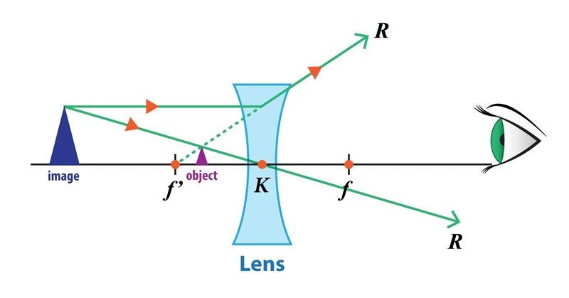 Which type of lens is shown in the picture below? plane refractional concave-example-1