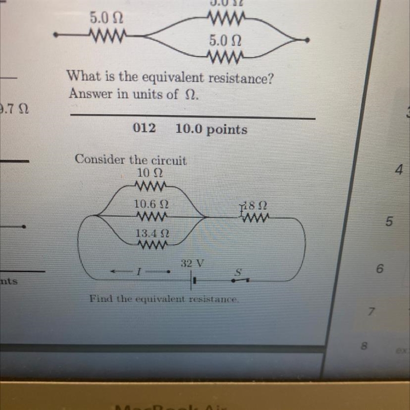 Consider the circuit. find the equivalent resistance-example-1