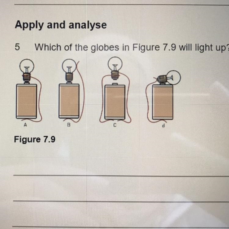 Which of the globes in Figure 7.9 will light up?-example-1