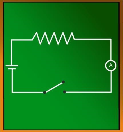 Look at the circuit diagram. Which of these components is part of the circuit? A. voltmeter-example-1