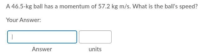 You push a 24.7 kg toy wagon at a speed of 9.7. What is the momentum of the wagon-example-1