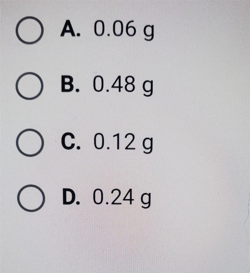 The half-life of iodine-131 is 8 days. If a sample originally contains 0.96 g of the-example-1