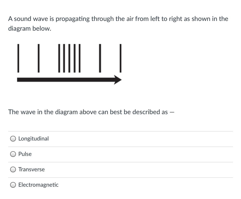 A sound wave is propagating through the air from left to right as shown in the diagram-example-1