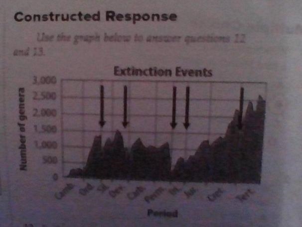 Using The graph to answer 12 and 13. Number 14, 16, and 17 answer don't have to use-example-1