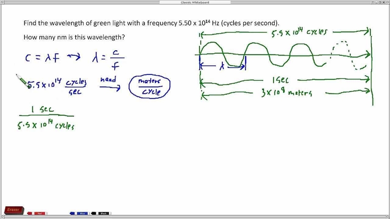 Can anyone help me with finding wavelength?-example-1