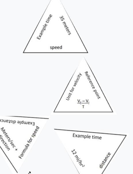 Speed, Velocity, & Acceleration PUZZLE-example-4