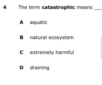 The term catastrophic means-example-1