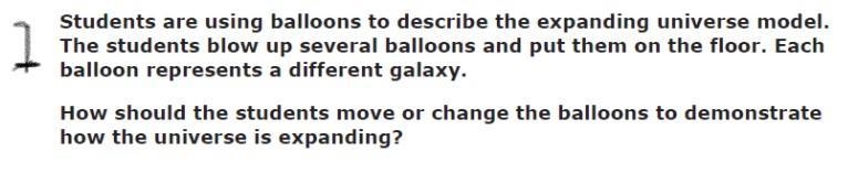 PLEASE HELP VERY URGENT 1. a) All of the balloons should be moved to the center of-example-1