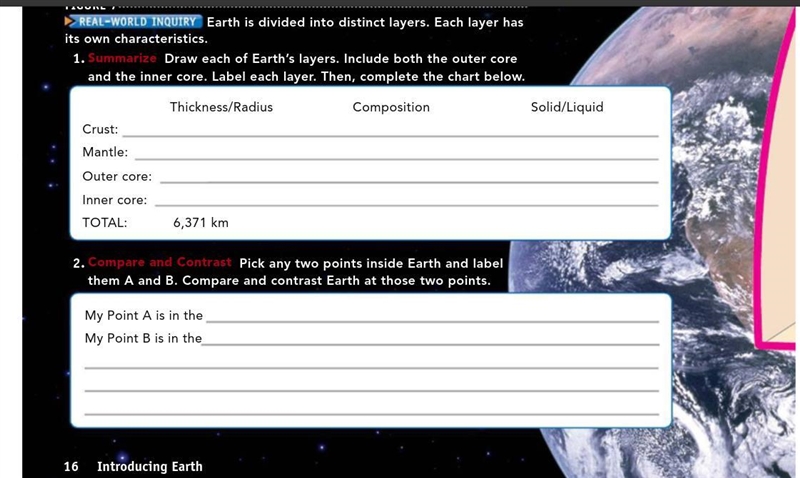 Earth's layers. I really need this by tomorrow and I don't have the mental energy-example-1