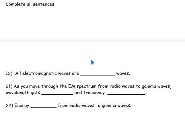 PPPLLLLSSS HELP ME Identify the following as visible light, radio, ultraviolet, gamma-example-2