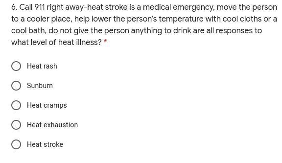 Heat Illness pls help-example-4