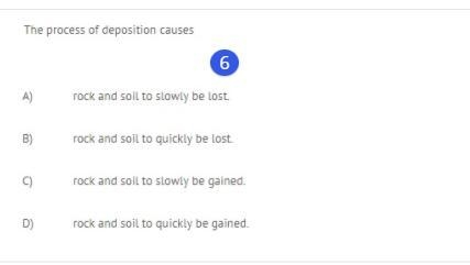 Using an example, such as the natural building of sand dunes, the process of DEPOSITION-example-1