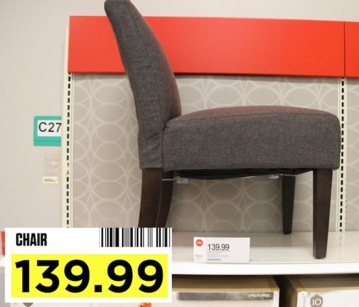 Which coupon would you use on this chair: $20 off or 20% off. Why? Be as convincing-example-1