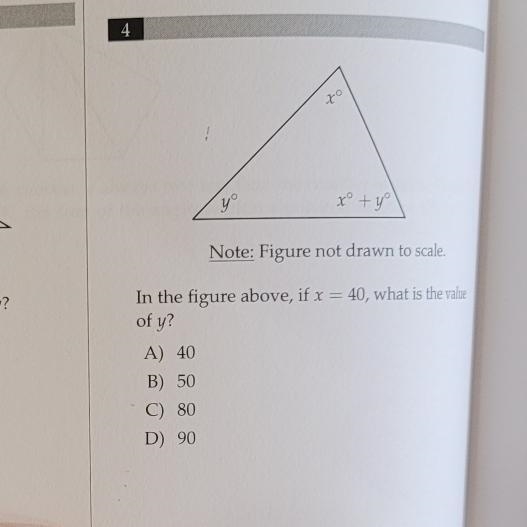 Please help!!! I understand x° but I am confused on how to come up with a value for-example-1