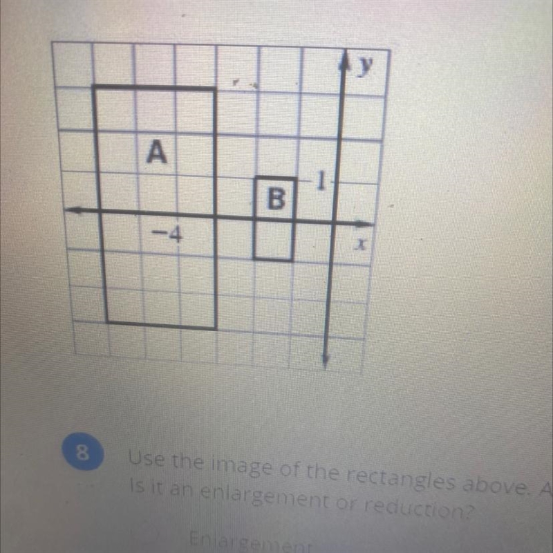 PLS HELP!!! Use the image above of the rectangles. What is the scale factor-example-1