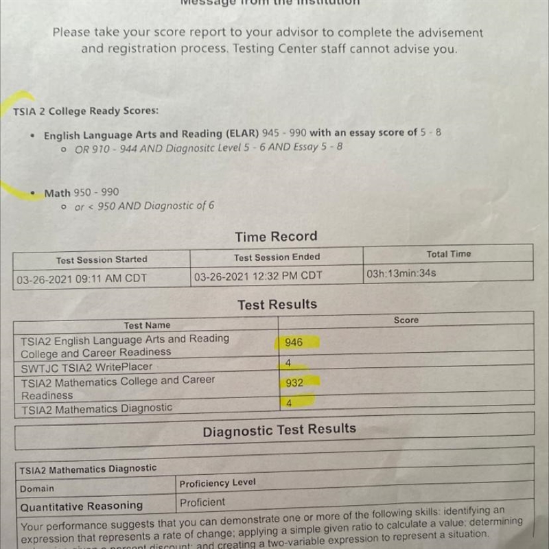 Tell me what I passed and what u didn’t pass please ASAP-example-1