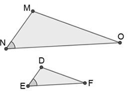 What additional information must be known to prove the triangles shown similar by-example-1