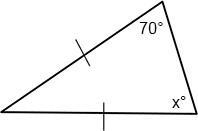 Determine the value of x in the figure. Question 15 options: ASAPPPPPP !% POINTTT-example-1