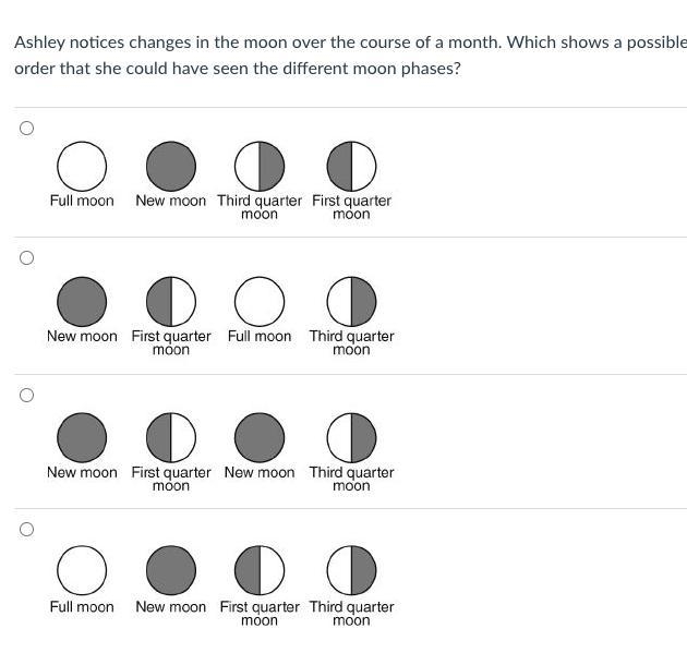 Please help me #1what is another word that means the same as moon in space options-example-1