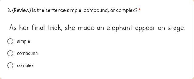 Is the sentence simple, compound, or complex?-example-1