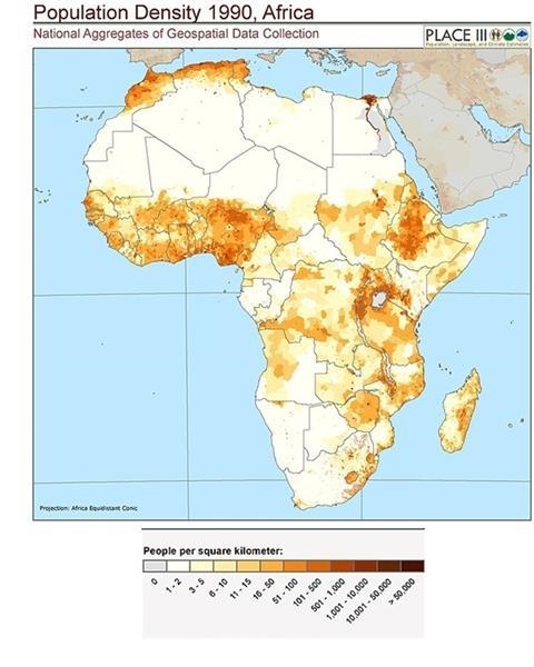 If a part of this map is shaded in a dark color, does this mean there are more or-example-1