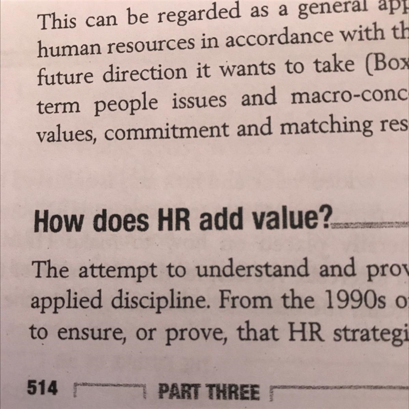 How does HR add value?-example-1