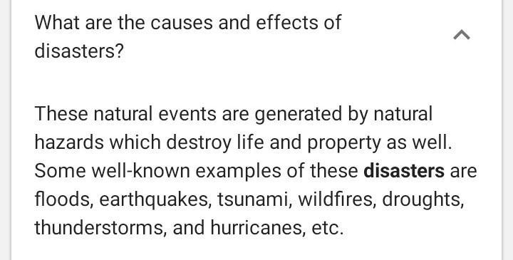 What are the causes and effects of disasters in schools​-example-2