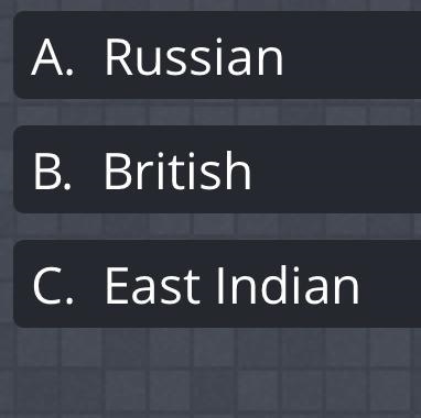 The Hudson Bay Company was responsible for establishing a _______ colony in modern-example-1