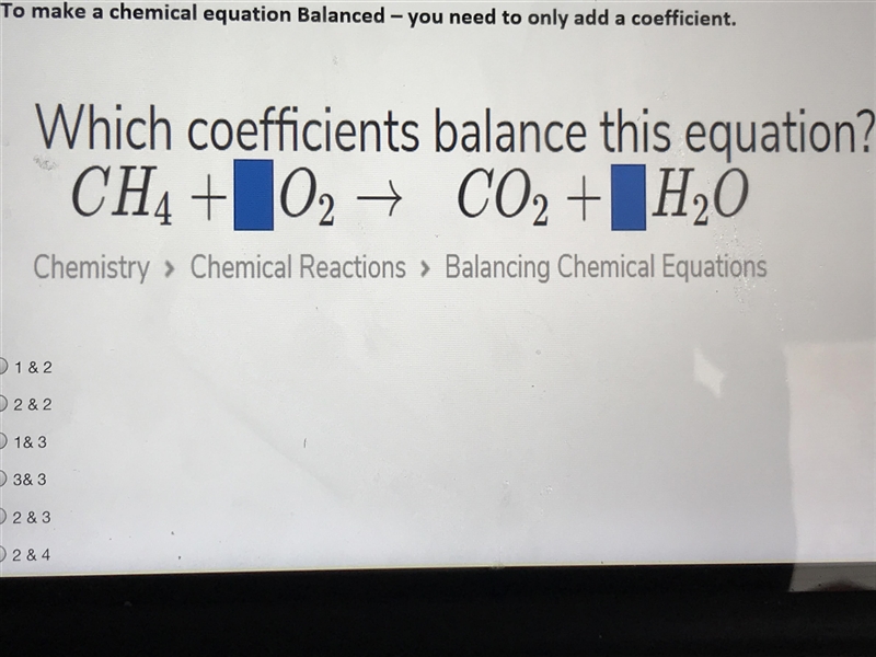 Which coefficients balance this equation-example-1