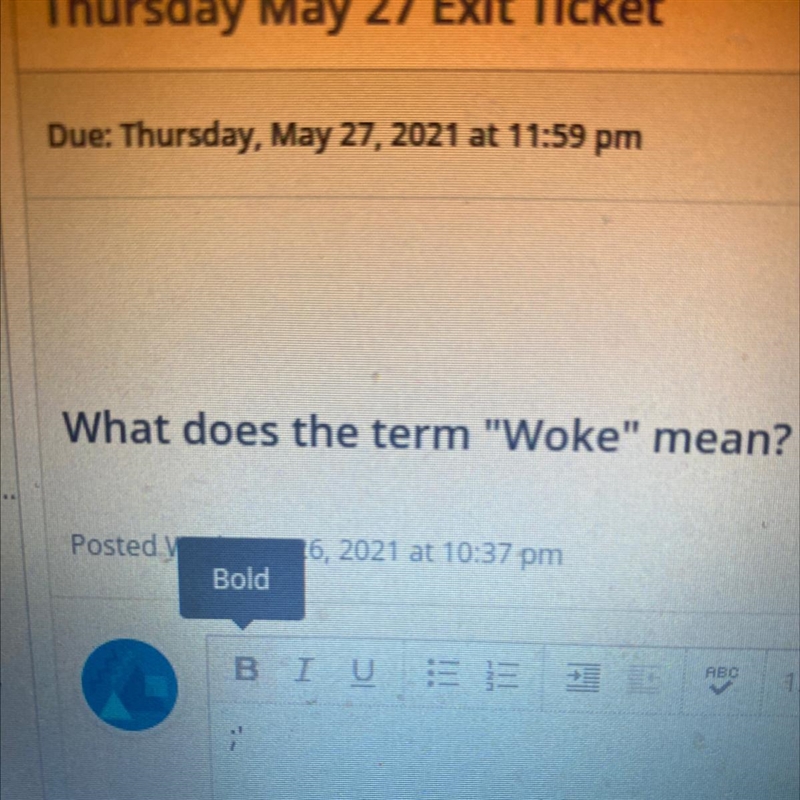 What does the term Woke mean-example-1