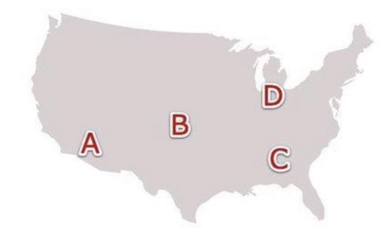 In which area on the map would you have been MOST likely to find sharecropping as-example-1