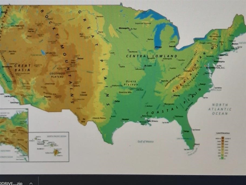 2. A delta, or mouth, of a river is where it ends. Locate the Mississippi River Delta-example-1