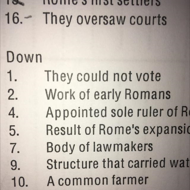 Who couldn't vote in the roman republic?-example-1