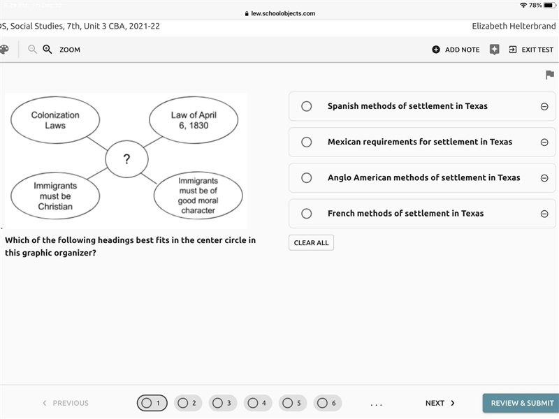 Which of the following headings best fits in the center circle in this graphic organizer-example-1