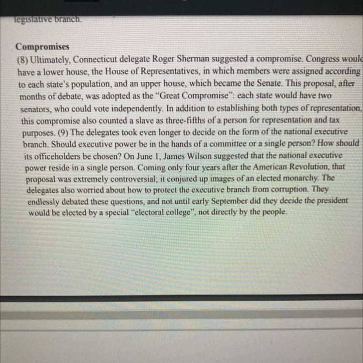 Inferring from the information in paragraph 9, why did many delegates want to avoid-example-1