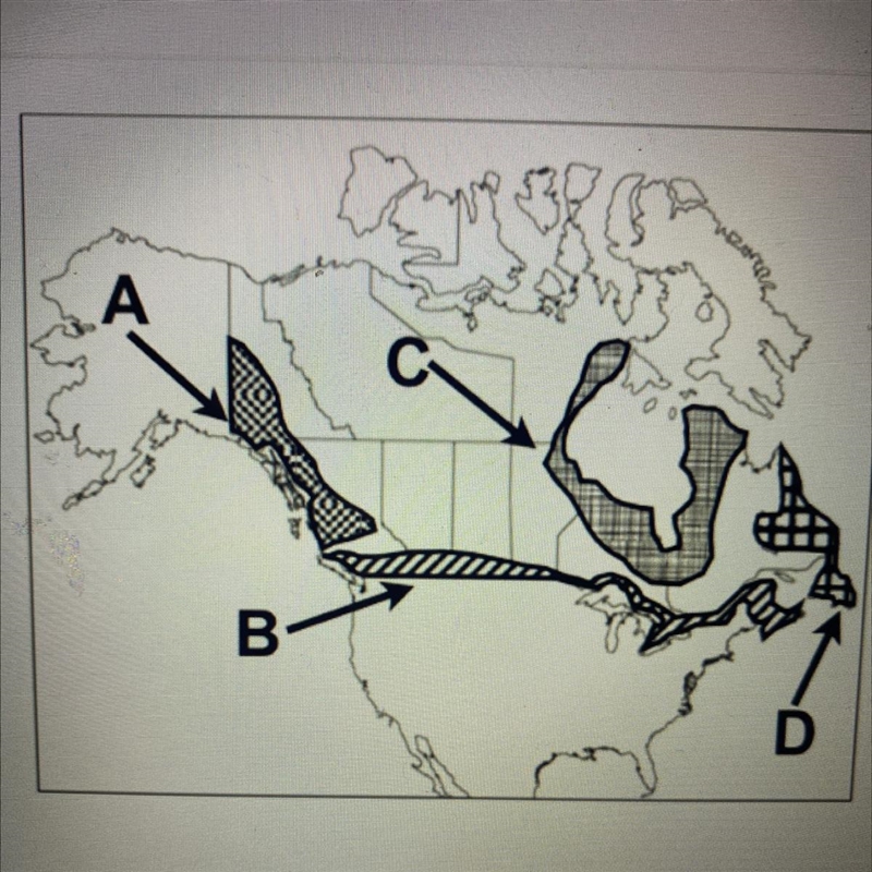 Which area on the map has the HIGHEST population density in Canada?-example-1