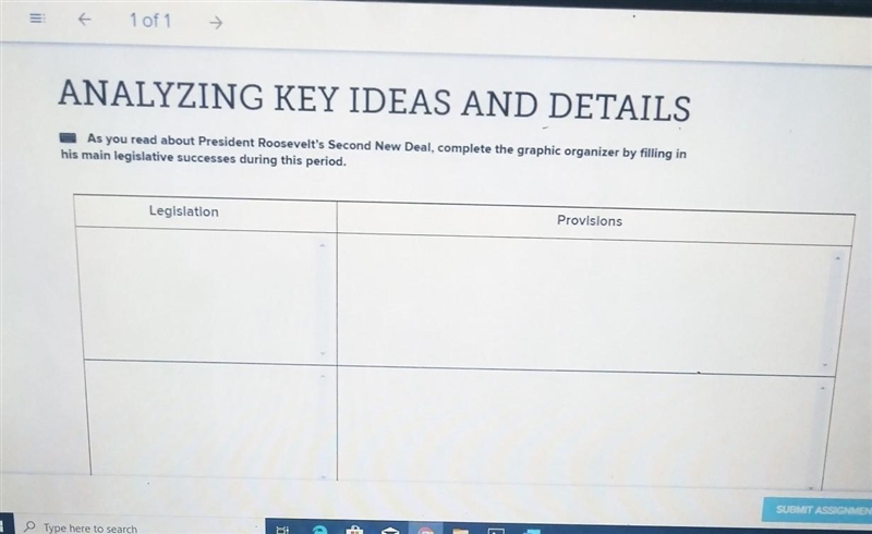 In need of help for Mc Graw Hill ANALYZING KEY IDEAS AND DETAILS As you read about-example-1