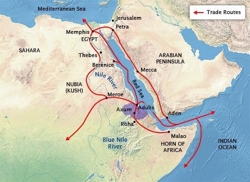 Study the map below. Which of these places is the northernmost point marked on the-example-1