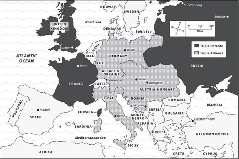 List three countries that did not belong to either alliance Someone please help please-example-1