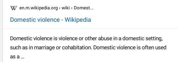 1) what is domestic violence. 2) where does domestic violence occurs​-example-1