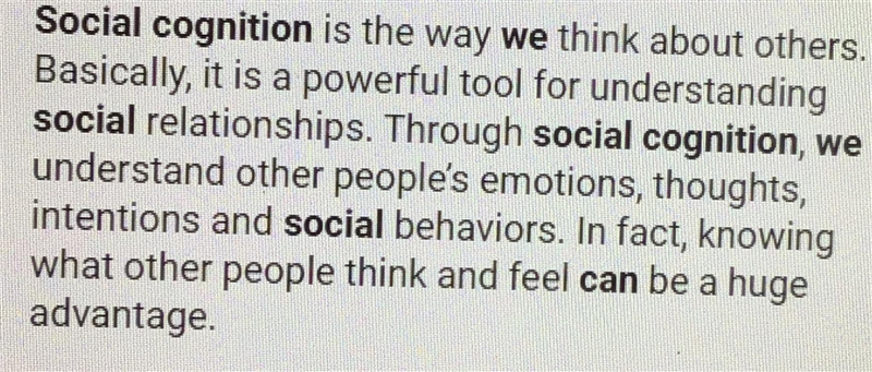 How can social cognition be applied in our life?-example-1