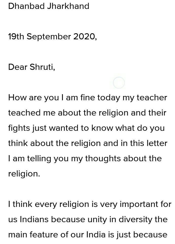 Write a letter to your friend describing the importance of religious tolerance ​-example-2